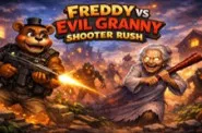 Freddy VS Evil Granny Shooter Rush