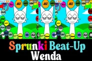 Sprunki Kick the Buddy but with WENDA